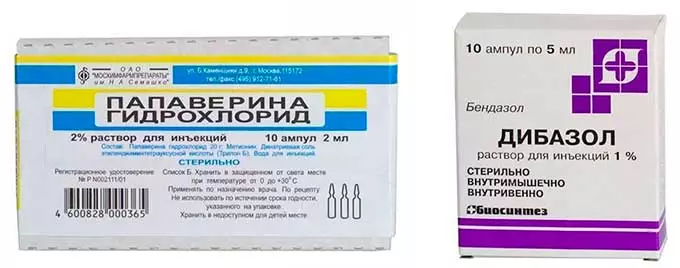 Папаверин и Дибазол папаверин и диабазол