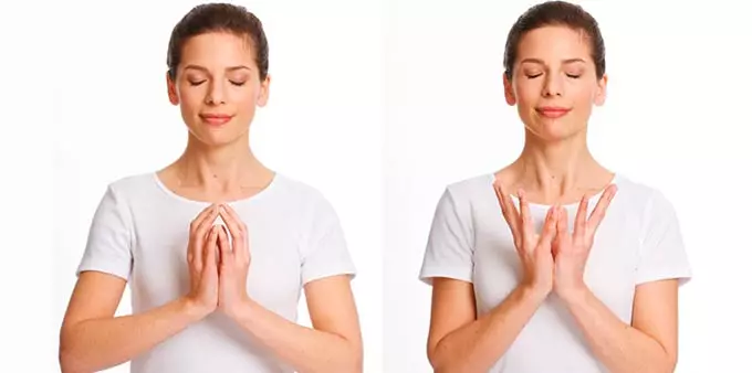 выполнение мудры