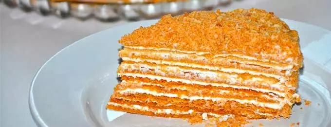 Рецепт торта «Медовик» медовик