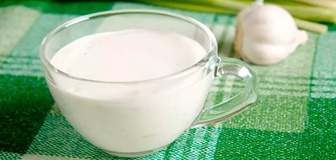 чеснок и молоко