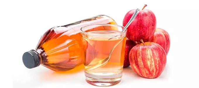 стакан яблочного уксуса