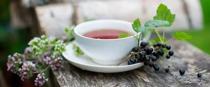смородиновый чай