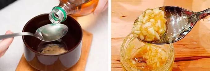 уксус внутрь