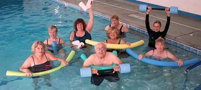 фитнесс в воде