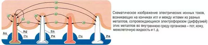 действие игольчатого аппликатора