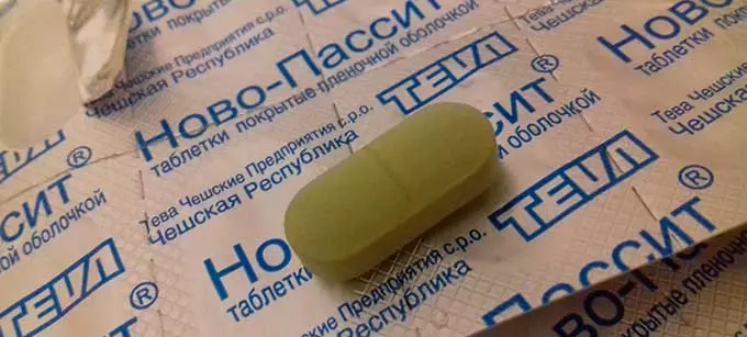 таблетка новопассита