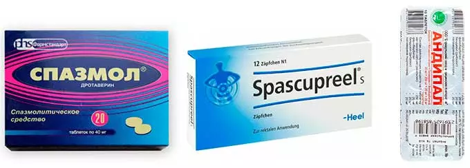 Аналоги медикамента спазмол, спаскуприл и андипал