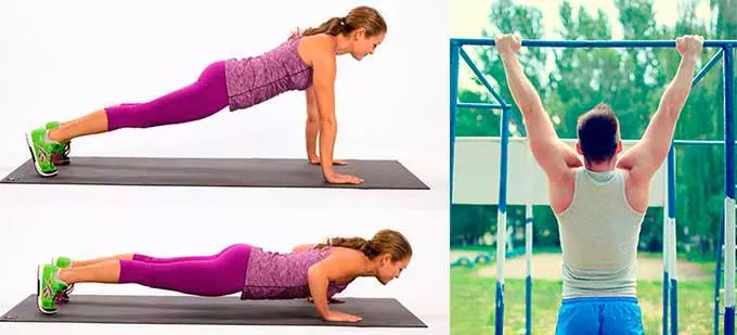 Занятия, проводящиеся под врачебным контролем отжимания и подтягивания