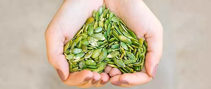 Влияние тыквенных продуктов на артериальное давление Очищенные тыквенные семечки