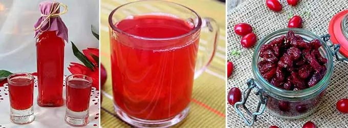 Напитки из кизила
