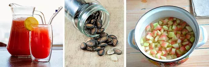 Применение арбуза, корок и семечек