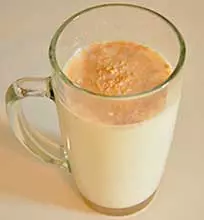 Дрожжи с молоком