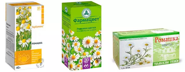 Аптечная ромашка в упаковке