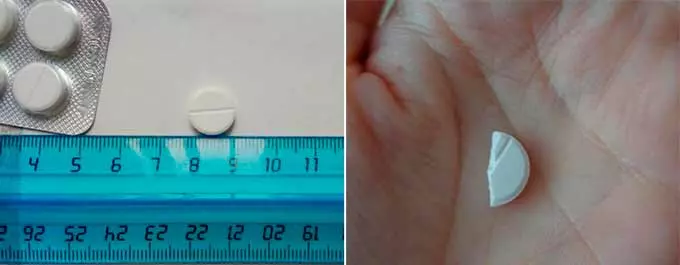 Кому запрещено использовать медикамент Размер таблетки фенибут