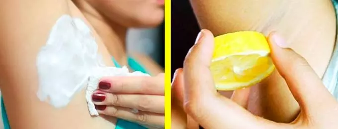 Лимон и сода от потливости
