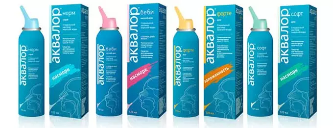 Солевой спрей Аквалор Спреи Аквалор