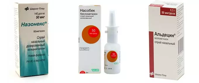Гормональные препараты Гормональные капли для носа