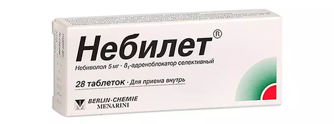 Таблетки Небилет