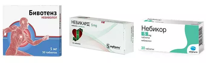 Аналоги и схожие лекарства Аналоги Небилета